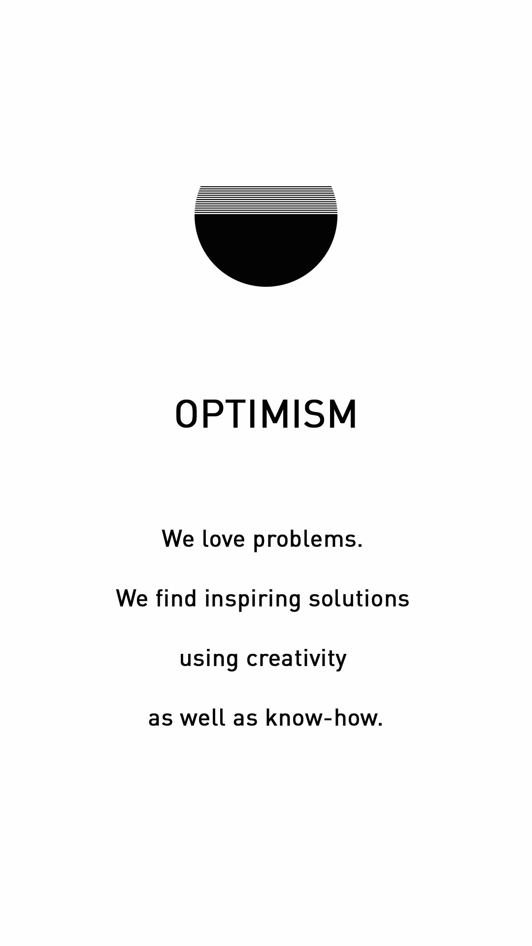 Entwurfreich Core Value Optimism