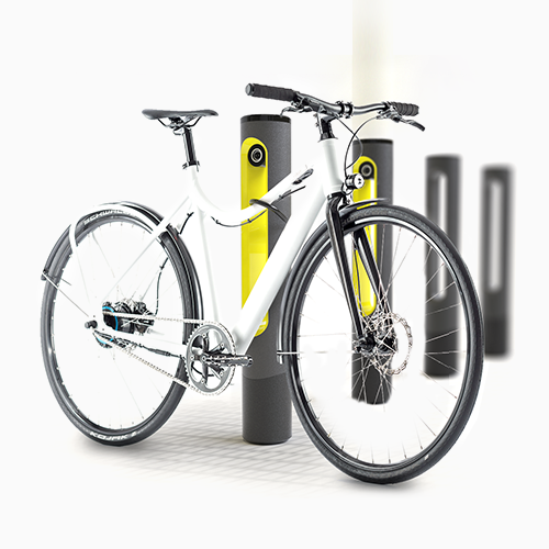 Erfolgreiches Produktdesign von Entwurfreich für E Pole Ladestationen.